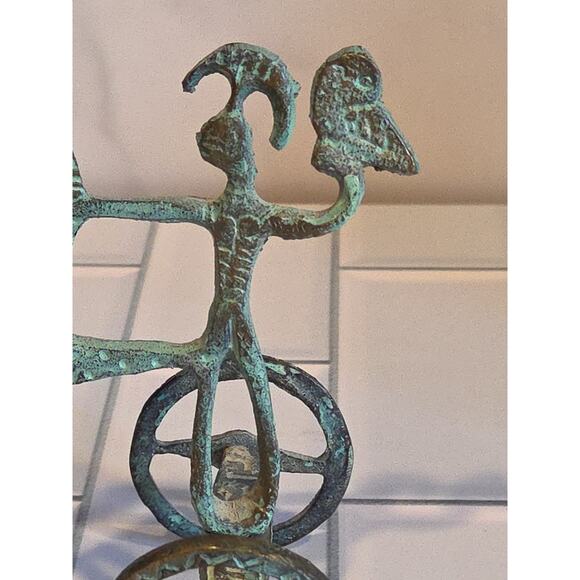 Etruscan Horse Chariot Athena Greek Turkish Roman Weinberg Style SML 4½"x3" EUC - Picture 13 of 13